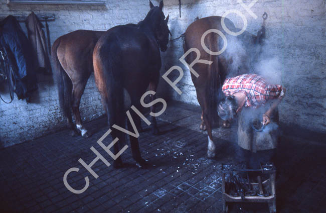 1977 Blacksmith at yard (3)