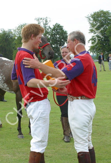 2003 Prince Harry and Charles