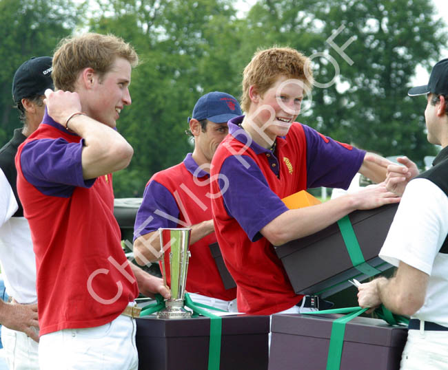 2003 Prince William and Harry